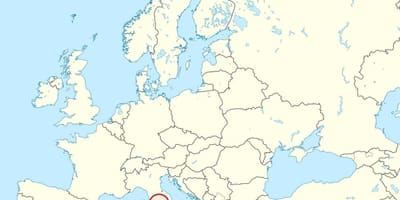 Карта На Ватикана Европа