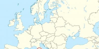 Карта На Ватикана Европа